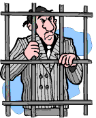 man in jail